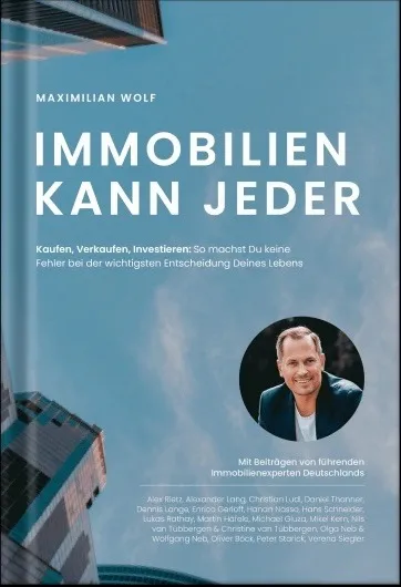 Buchcover: Maximilian Wolf Immobilien Kann Jeder