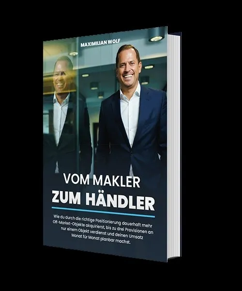 Buchcover: Maximilian Wolf Vom Makler Zum Haendler